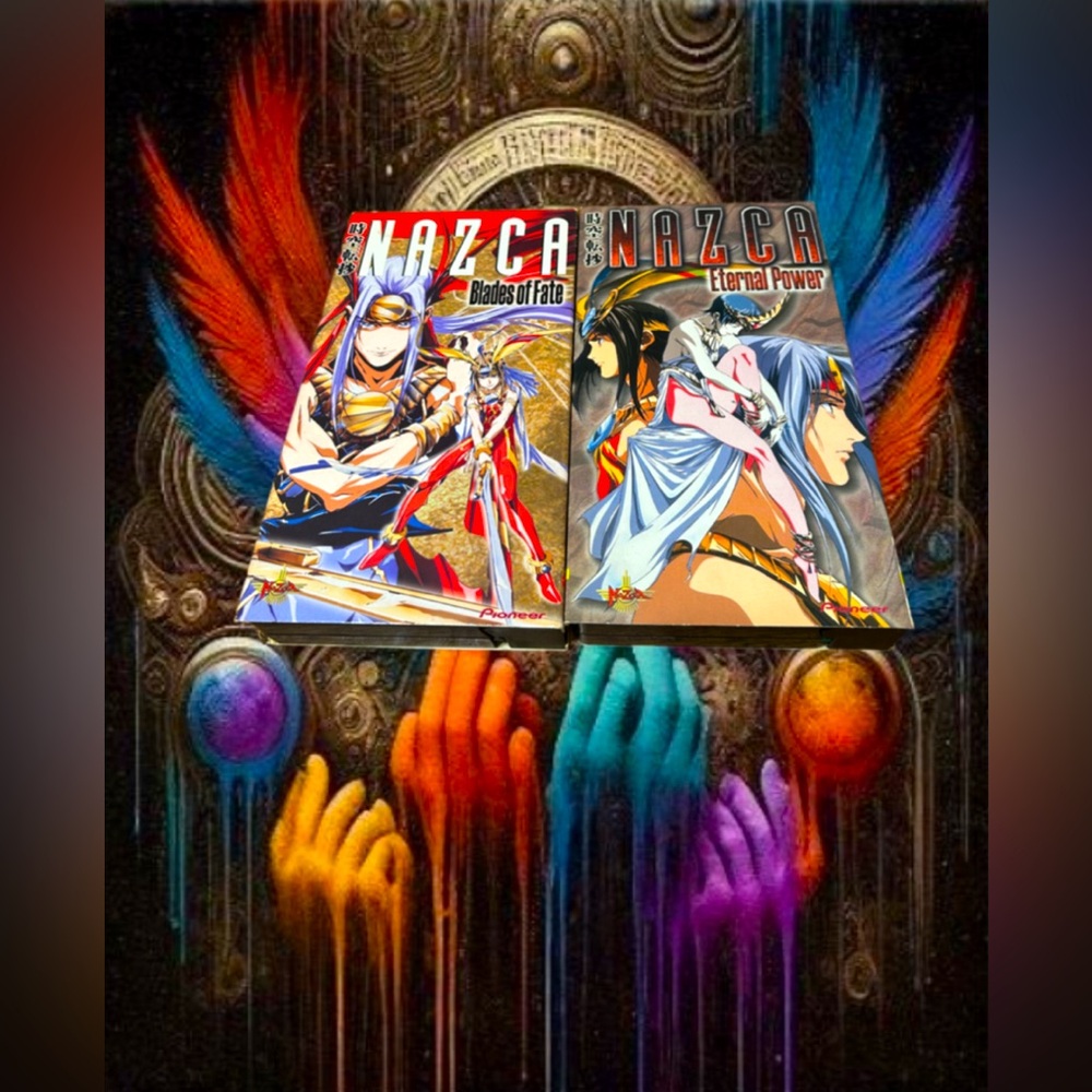 Rare 90s Anime VHS – Nazca (1998) Blades of Fate & Eternal Power – EUC! 🎥